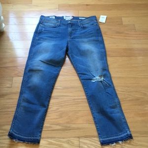 Lucky Brand Charlotte Rail Ankle Jeans Sz 14/32
